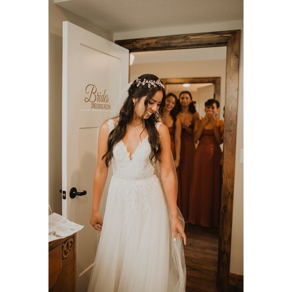 BHLDN Wtoo Vielle Wedding Gown Size 6 and 20W NEW - Picture 7 of 8